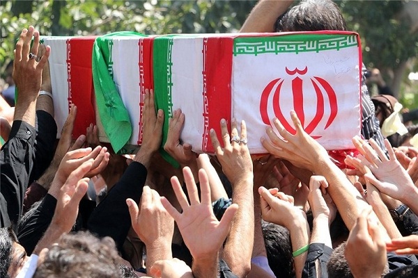 پیکر شهید مدافع وطن در شهرکرد تشییع می‌شود