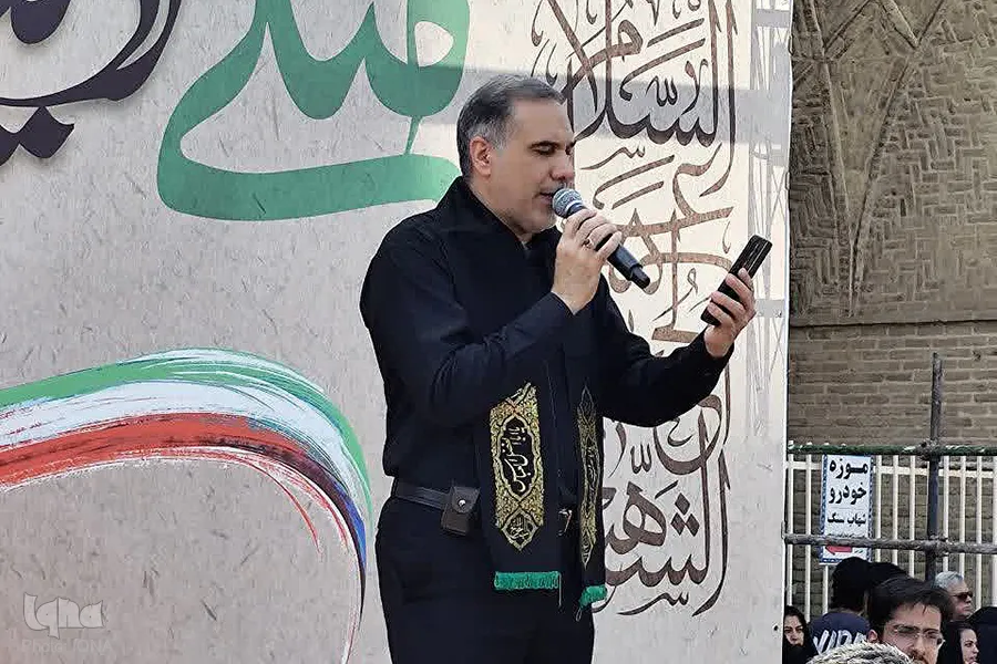 عکس | عزاداری هئیت حسن‌آباد مشیر یزد در روز عاشورا