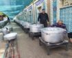 پخت ۷۲ دیگ غذای نذری به یاد شهدای کربلا در مصلی یاسوج