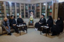 دیدار پزشکیان با خانواده شهیدان حجت‌الاسلام خطیب و امیر موسوی