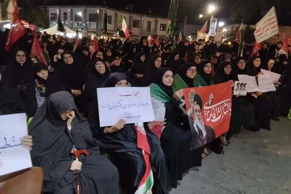 برپایی یکصدوسی‌وچهارمین اجتماع مردم انقلابی بابلسر + عکس