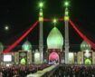 جمکران؛ میعادگاه وداع هزاران دلداده با رهبر شهید انقلاب + فیلم