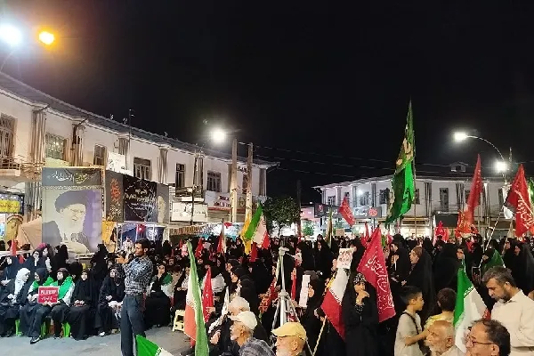 برگزاری صدوسی‌وهشتمین اجتماع مردم انقلابی بابلسر