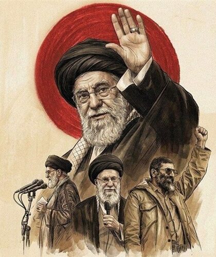 نقش‌آفرینی دانش‌آموزان البرزی در آیین تشییع رهبر شهید انقلاب