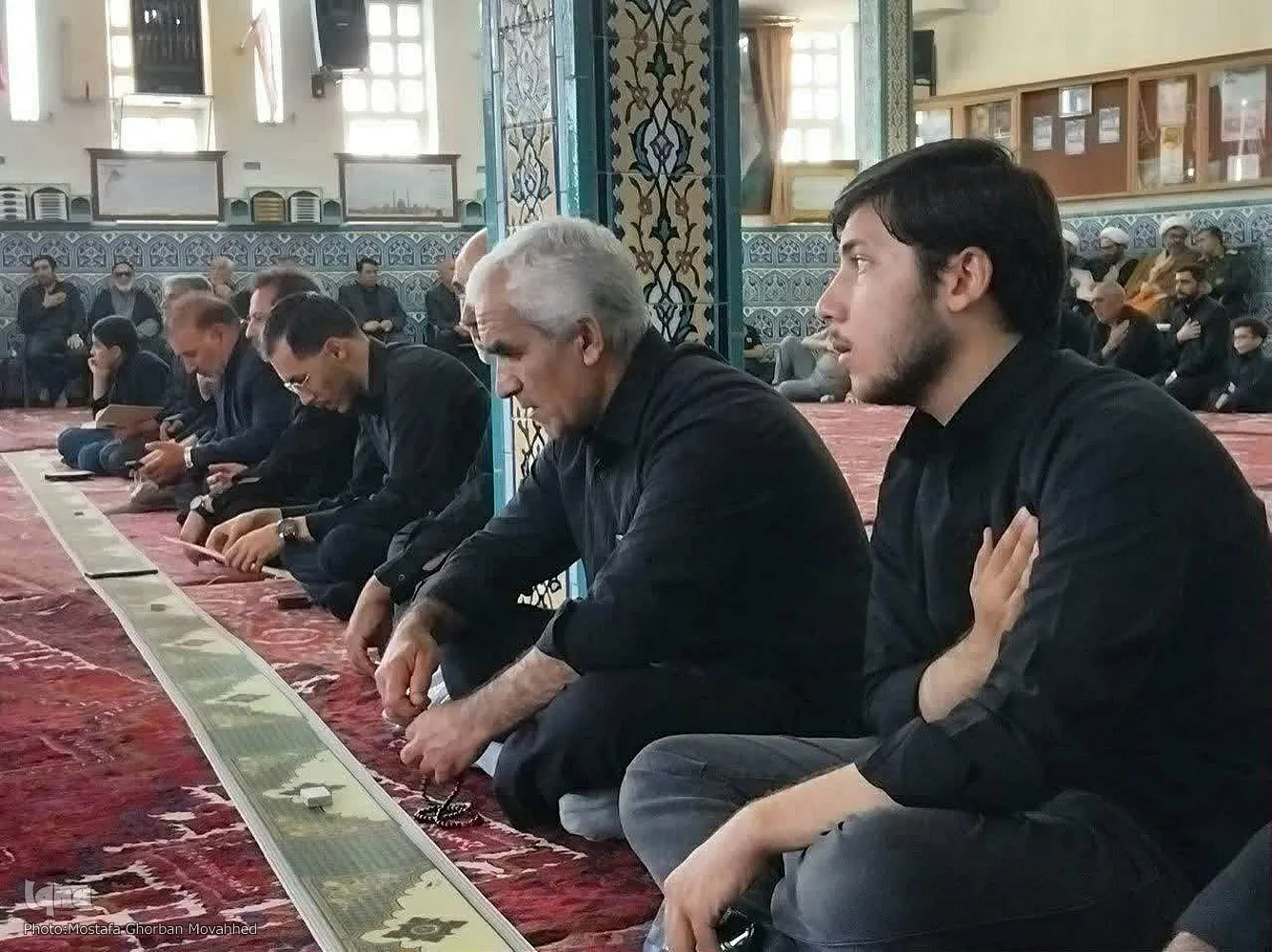 مراسم سوگواره رهبر شهید انقلاب اسلامی در اهر