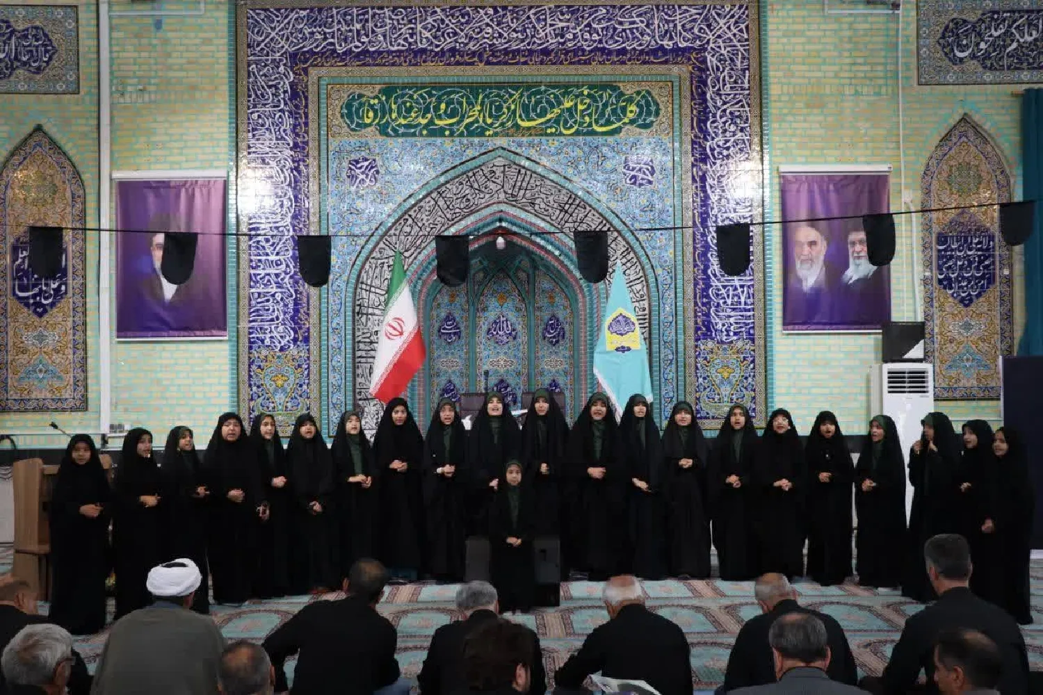گرامیداشت یاد امام شهید و تجدید بیعت با رهبر انقلاب در تکاب