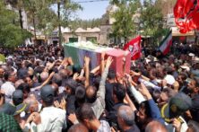 تشییع پیکر شهید «علیرضا بالیده» در بیرجند با حضور مردم برگزار شد