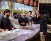 آغاز فعالیت موکب شهدای کربلا اوقاف زنجان در مرز خسروی