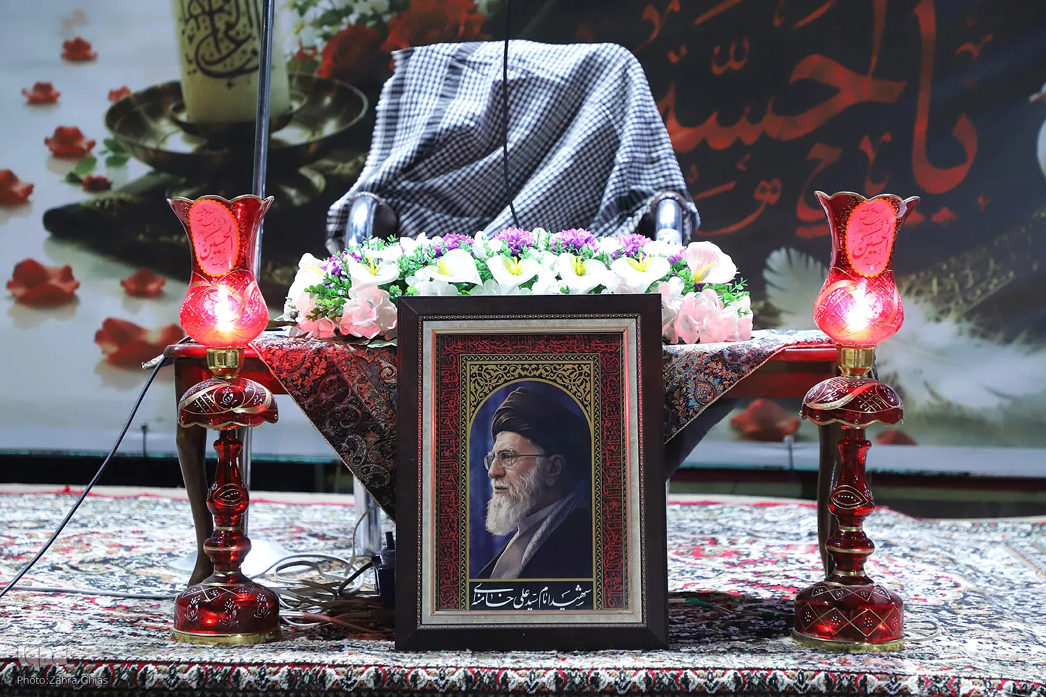 اجتماع دانشگاهیان در سوگ قائد شهید امت