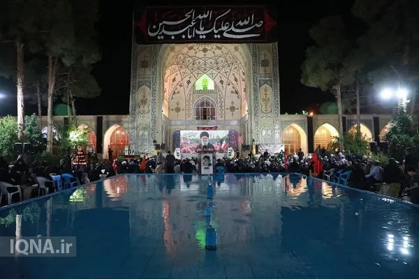 آیین بزرگداشت رهبر شهید در سمنان برگزار شد + عکس