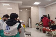 استقرار ۱۲ مرکز امدادی و درمانی در مراسم وداع با رهبر شهید در جمکران