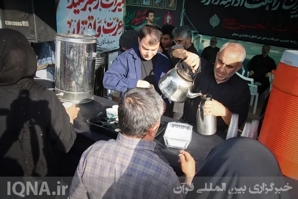 بازدید استاندار سمنان در موکب بدرقه آقای شهید ایران