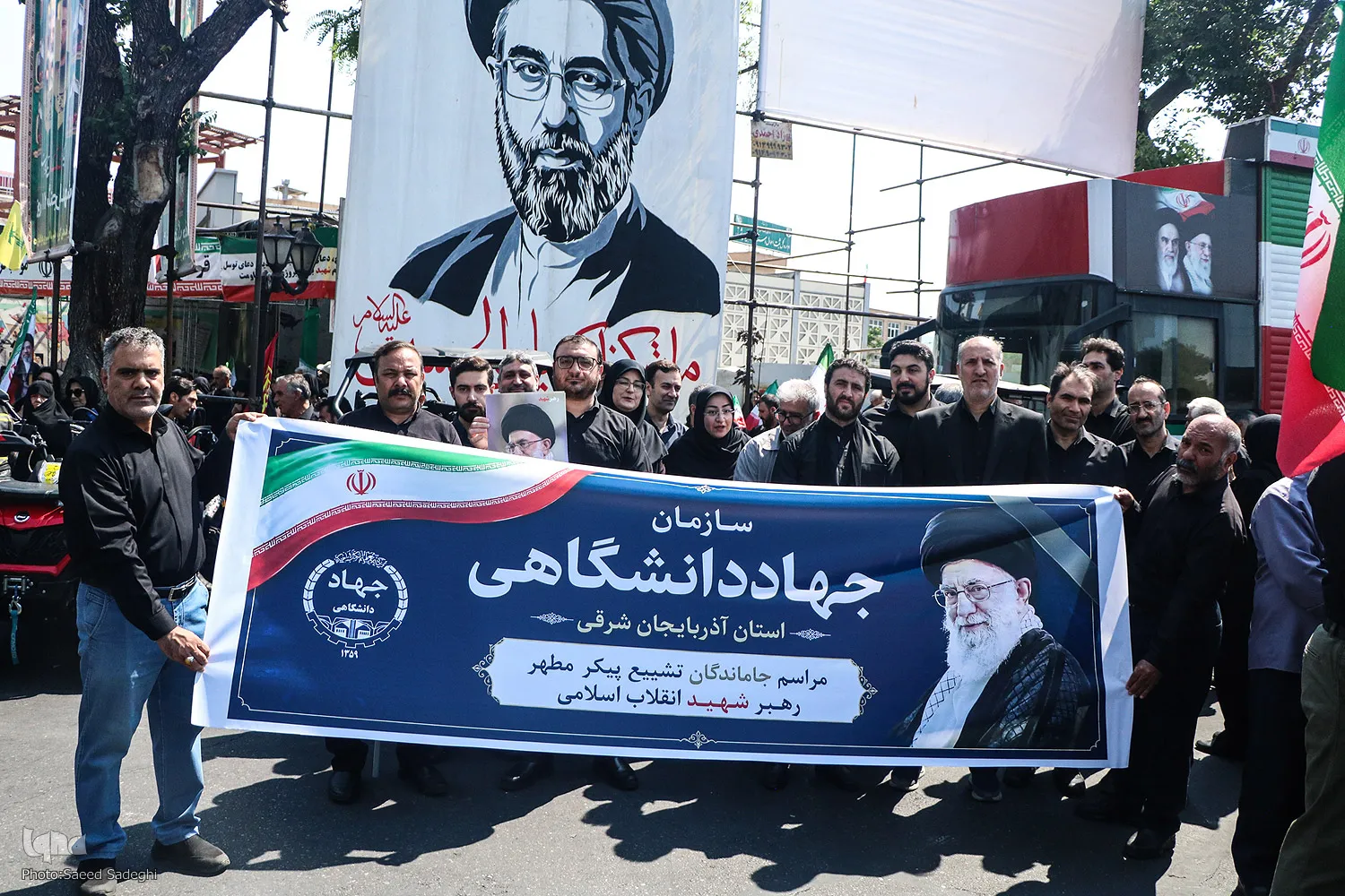 اجتماع مردم تبریز در خونخواهی رهبر شهید
