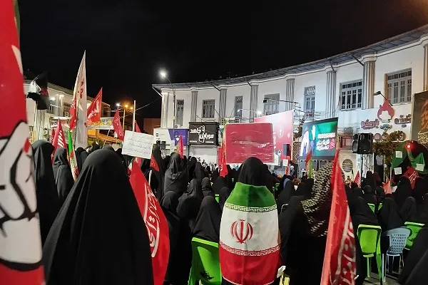 برپایی صدو‌سی‌وهفتمین اجتماع مردم انقلابی بابلسر