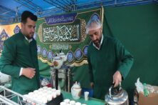 اولین گروه خادمان موکب‌های البرزی راهی نجف اشرف شدند