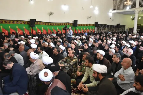 عکس | وداع حوزویان لرستان با امام شهید