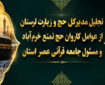 تجلیل مدیرکل حج و زیارت لرستان از عوامل کاروان حج تمتع خرم‌آباد
