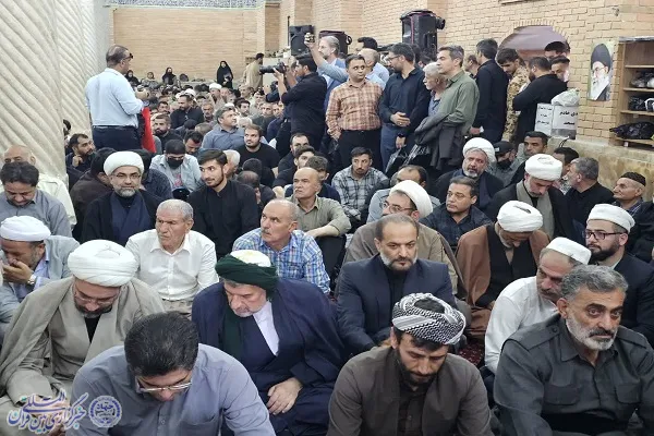 برگزاری آیین معنوی گرامیداشت قائد شهید امت در سنندج