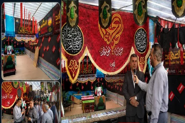 موکب فرهنگ و هنر مرز باشماق؛ جلوه‌ای از فرهنگ عاشورایی در استقبال از زائران اربعین