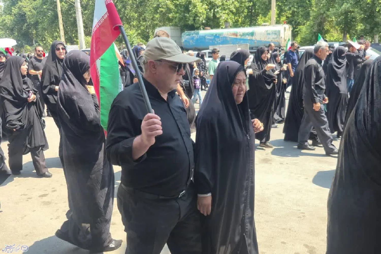 عکس | آیین جاماندگان مراسم وداع با رهبر شهید در ارومیه برگزار شد