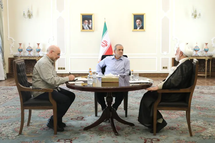 جلسه سران قوا به میزبانی رئیس جمهور برگزار شد