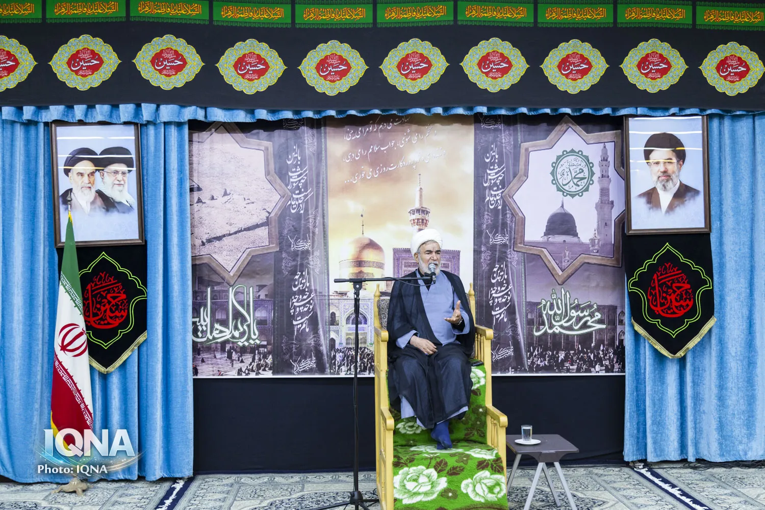 مراسم سالروز رحلت پیامبر(ص) و شهادت امام حسن مجتبی(ع) در یزد