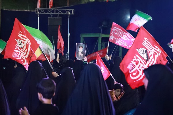 صد و پنجاه و چهارمین اجتماع «شب‌های اقتدارحسینی» در سمنان برگزار شد