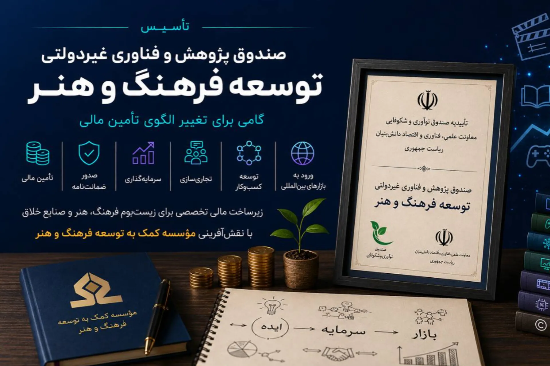 تأسیس صندوق توسعه اقتصاد فرهنگ و هنر