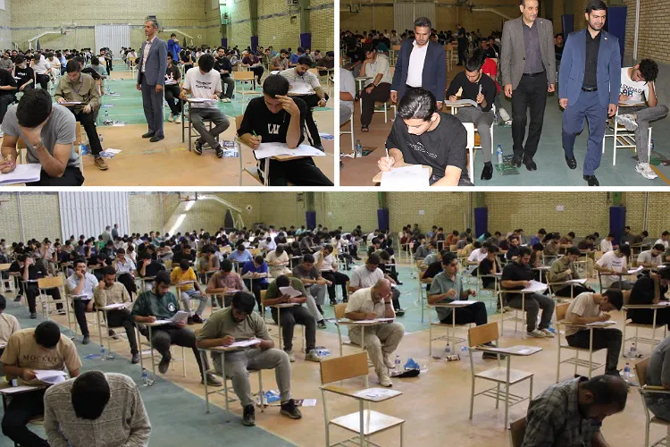 ۱۲۸۴ داوطلب کنکور سراسری در تویسرکان با هم به رقابت پرداختند