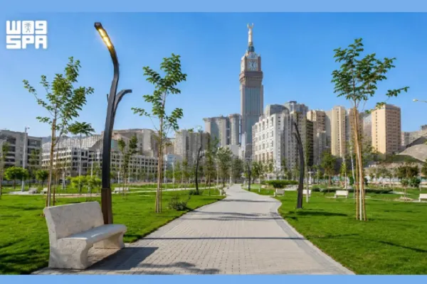 فضاهای سبز مکه؛ محل آسایش زائران و عمره‌گزاران
