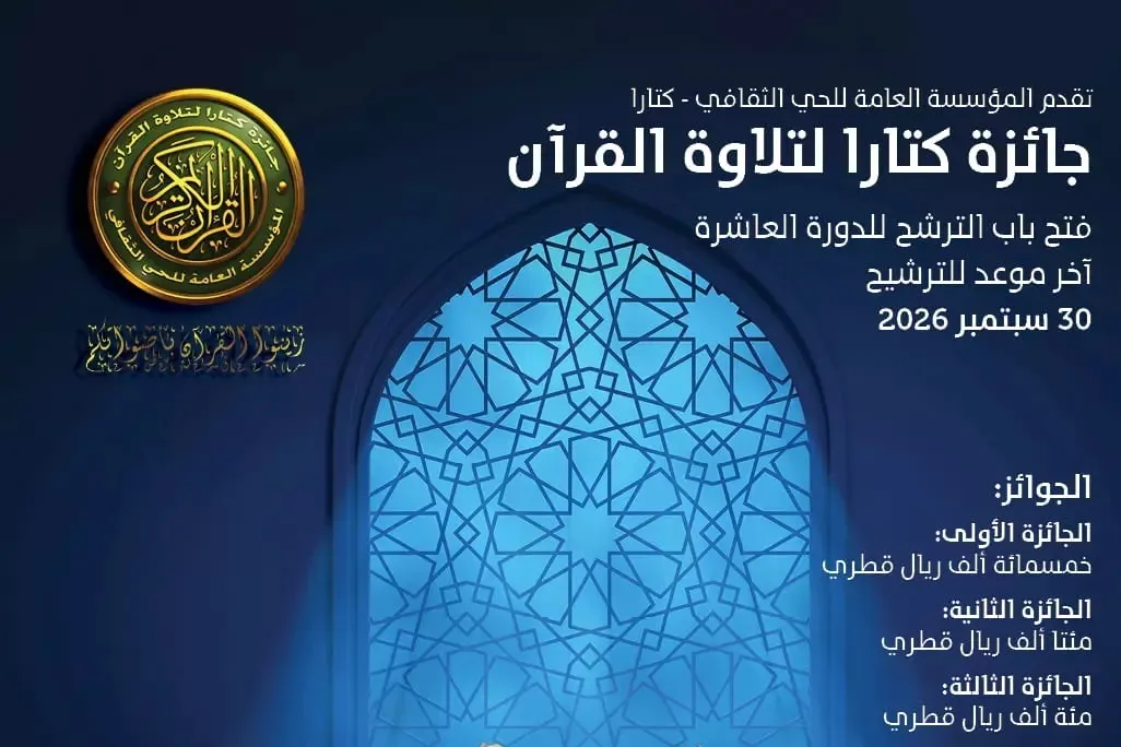 اعلام جزئیات دهمین دوره‌ مسابقات بین‌المللی قرآن جایزه کتارا
