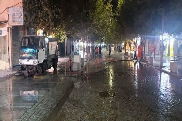 آمادگی کامل منطقه ۷ قم برای برگزاری مراسم چهلم آقای شهید ایران
