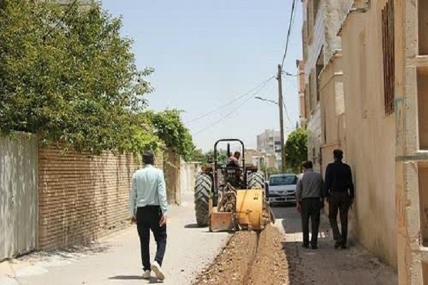 آغاز توسعه شبکه فیبر نوری در خیابان شاهد بجنورد