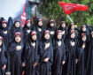 آبدانان در شب اربعین؛ میعادگاه عاشقان حسین(ع) در کنار مزار شهید گمنام