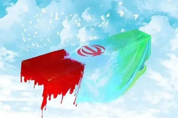 کشف پیکر شهید دوران دفاع مقدس در ایلام هم‌زمان با شب وفات پیامبر (ص)