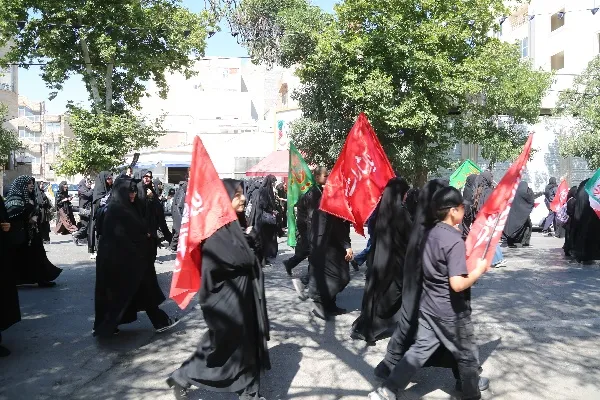 راهپیمایی جاماندگان اربعین در اردبیل