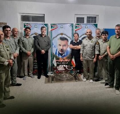 گرامیداشت یاد شهید «یحیی شاهکومحلی» در محیطبانی پارک ملی «سالوک» اسفراین