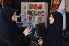 برپایی موکب کتاب حسینی در مرز تمرچین