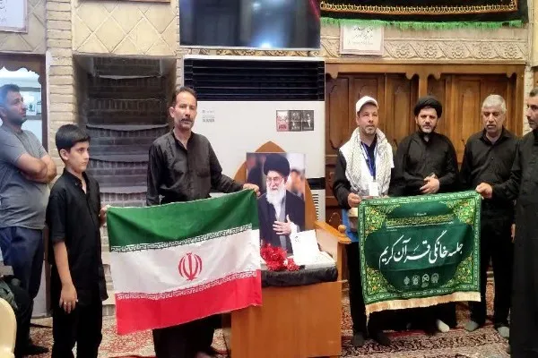 عکس | تلاوت سوره فتح در خانه امام خمینی(ره) در نجف اشرف