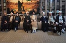 دیدار صمیمانه رییس قوه قضاییه با خانواده حجت‌الاسلام شهید خطیب