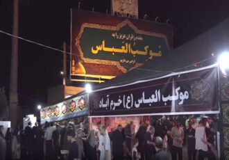 پذیرایی ۱۲۷ موکب لرستان از زائران در مسیر بازگشت
