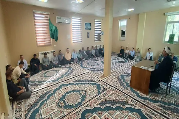 مراسم سوگواری ایام پایانی ماه صفر در جهاد کشاورزی دره‌شهر برگزار شد