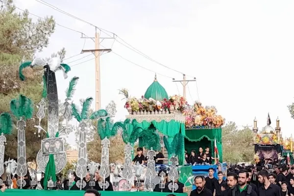 فیلم | عزاداری سنتی دهه پایانی ماه صفر در شاهدیه