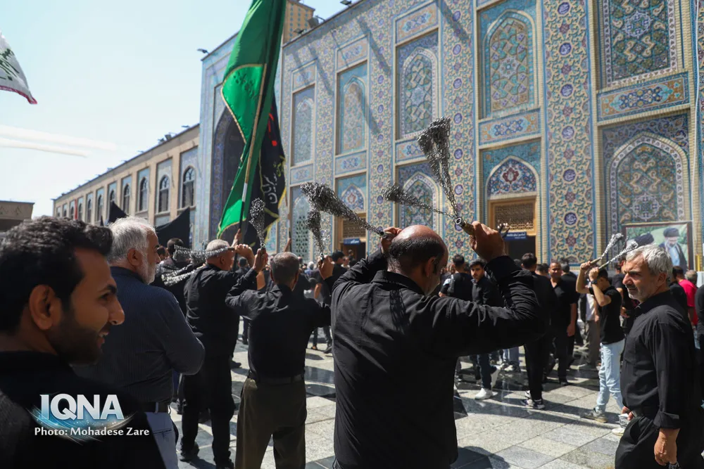 حرم امام رضا(ع) در سالروز رحلت جانسوز پیامبر اکرم(ص)