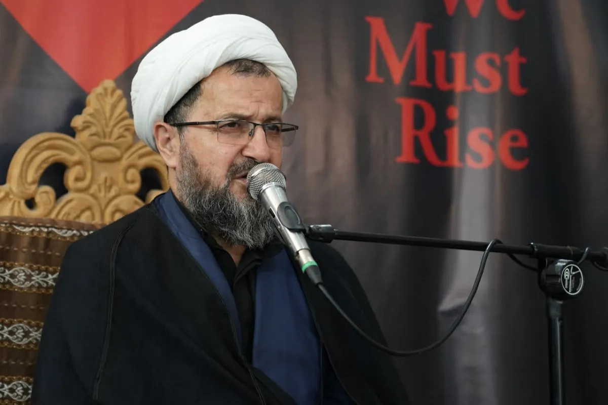 آیین سوگواری رحلت پیامبر(ص) و سبط‌ اکبر(ع) در دفتر آیت‌الله اراکی برگزار شد