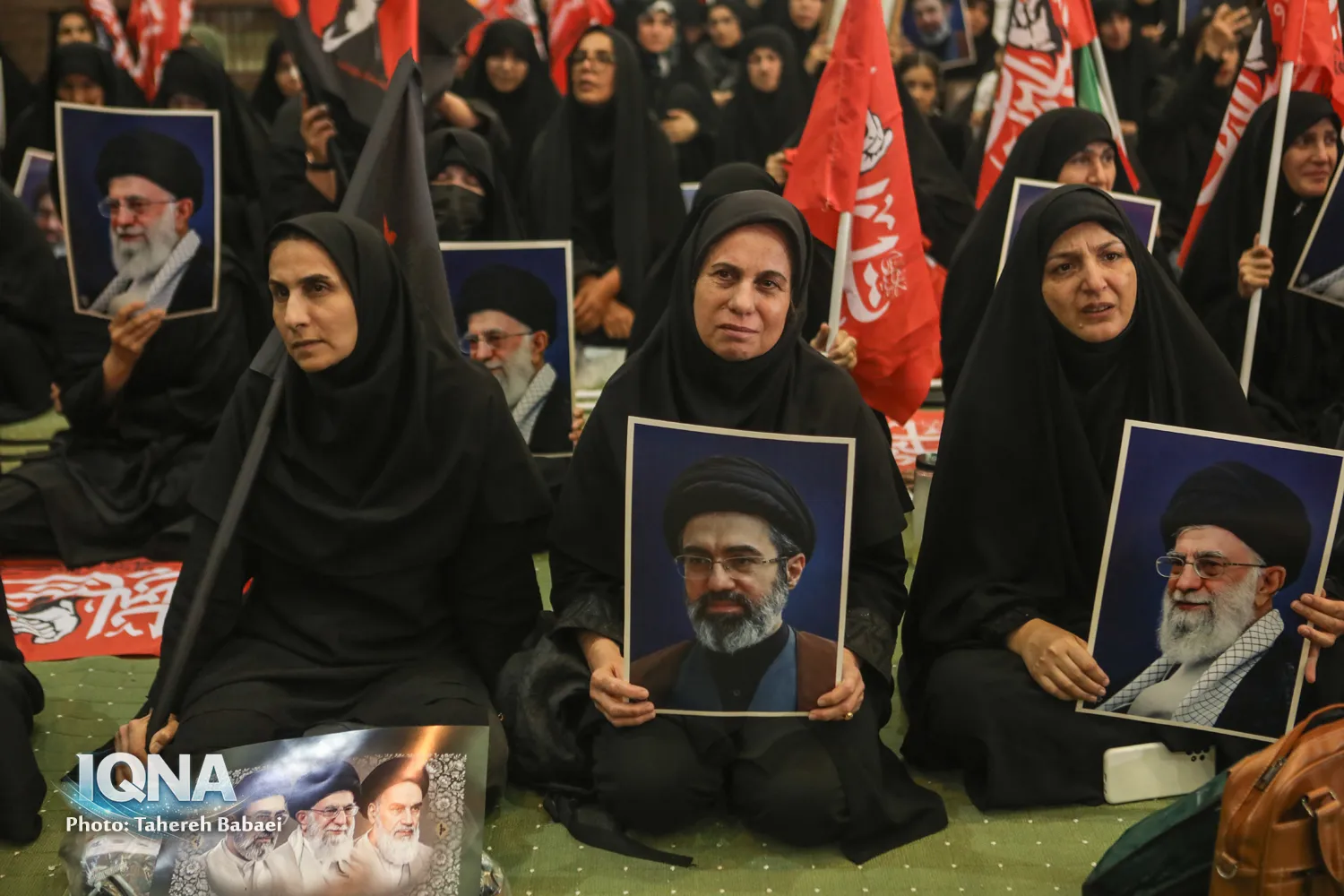 مراسم بزرگداشت چهلمین روز تدفین «آقای شهید ایران»
